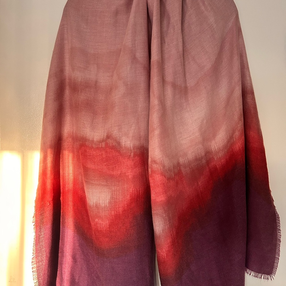 Vince Camuto Burgundy Scarf